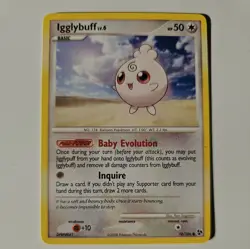 Igglybuff Great Encounters Pokemon TCG 70/106 Diamond & Pearl Common - Image 1