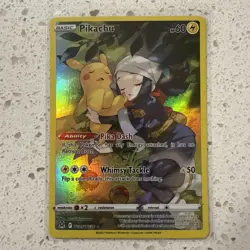 Pokemon TCG Pikachu TG05/TG30 Holo Rare Lost Origin Trainer Gallery NM - Image 1