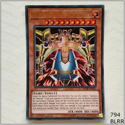 Sandaion, The Timelord - BLRR-EN025 - Ultra Rare 1st Edition Yugioh - Image 1