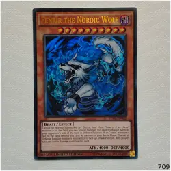 Fenrir the Nordic Wolf - LC05-EN002 - Ultra Rare Limited Edition Yugioh - Image 1