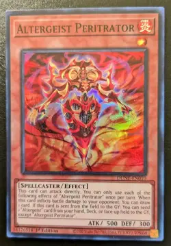 Altergeist Peritrator DUNE-EN010 1st Edition Super Rare Duelist Nexus Yu-Gi-Oh! - Image 1