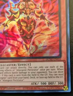Altergeist Peritrator DUNE-EN010 1st Edition Super Rare Duelist Nexus Yu-Gi-Oh! - Image 5