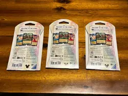Disney Lorcana TCG: Fabled Booster Packs (12 Cards) - 3 Packs, New, Unopened - Image 2