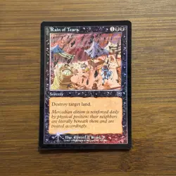Rain of Tears Foil Mercadian Masques MP Magic The Gathering Card - Image 1