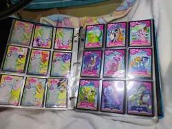 My little Pony Trading Card Fun Pack 170 different cards with Binder - Image 1