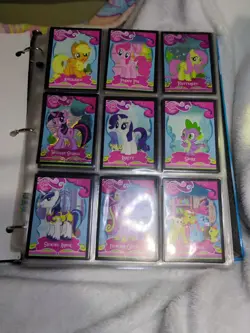 My little Pony Trading Card Fun Pack 170 different cards with Binder - Image 4