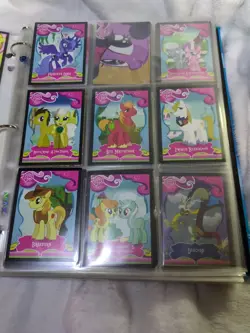 My little Pony Trading Card Fun Pack 170 different cards with Binder - Image 5