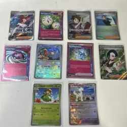 Lot Of 10 Cards - Full Art, Trainer, Pokeball, Masterball, Aspec, All NM - Image 1