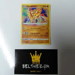 Zamazenta - 102/185 - Pokemon Vivid Voltage Sword & Shield Amazing Rare Card NM - Image 1