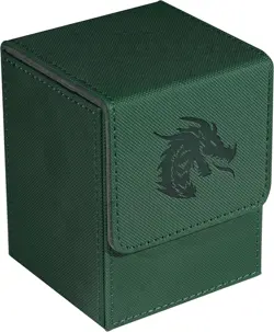 MTG Card Deck Box for Commander Deck Box with 2 Dividers, Card Storage Box Fits - Image 1