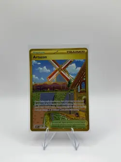 Pokemon TCG Artazon Hyper Rare Holo Card 229/197 Sv03: Obsidian Flames - Image 1