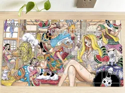 O-P Playmat CCG OPCG Mat TCG Trading Card Game Mat Table Playing Mouse Pad Bag - Image 1