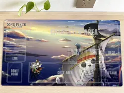 O-P Playmat Merry & Sunny CCG OPCG Mat TCG Trading Card Game Table Pad Mousepad - Image 1