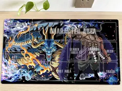 O-P Duel Playmat Kaido CCG OPCG Mat TCG Trading Card Game Playing Pad Free Bag - Image 1