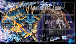 O-P Duel Playmat Kaido CCG OPCG Mat TCG Trading Card Game Playing Pad Free Bag - Image 4