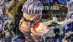 O-P Playmat Smoker CCG OPCG Mat TCG Trading Card Game Playing Pad Free Bag - Image 4