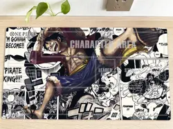 O-P Monkey D. Luffy Playmat CCG OPCG Mat TCG Trading Card Game Table Playing Pad - Image 1