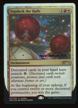 Topdeck the Halls - FOIL - MTG Special Occasions: Happy Holidays - RareCo - Image 1