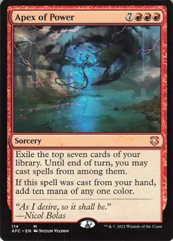 Apex of Power Commander: Adventures in the Forgotten Realms Regular - Image 1