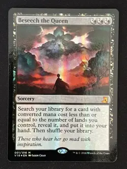 1x MTG Beseech the Queen (Foil) - From the Vault: Lore (V16) #1 - Magic - Image 1