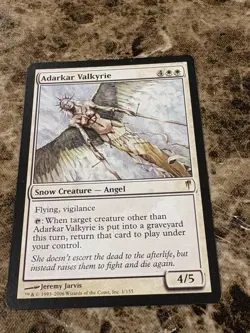 ADARKAR VALKYRIE Magic MTG Coldsnap - Image 1