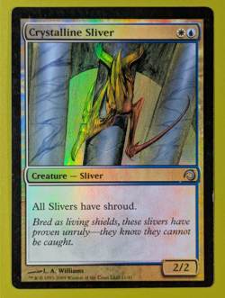 FOIL Crystalline Sliver x1 Premium Deck Series: Slivers 1x MTG - Image 1