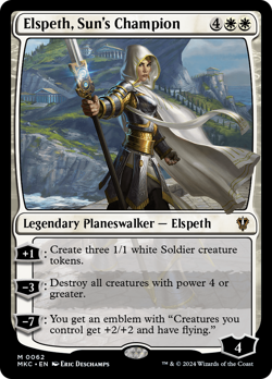 Elspeth, Sun's Champion #62 | NM | Murders at Karlov Manor MKC Magic MTG - Image 1