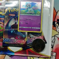 Pokemon Sword & Shield Galarian Ponyta 3-Pack Booster Blister Factory Sealed - Image 3