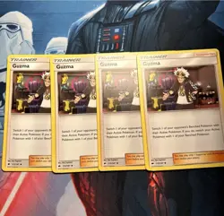 Pokemon Guzma 115/147 - XY Burning Shadows - Expanded GLC - x4 PLAYSET - Image 1