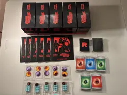 Pokemon TCG Destined Rivals Elite Trainer Box Empty Lot of 5 (Read Description) - Image 1