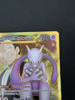 Team Rocket's Mewtwo ex - Hyper Rare SV10: Destined Rivals 240/182 Pokemon NM/M - Image 4