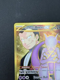 Team Rocket's Mewtwo ex - Hyper Rare SV10: Destined Rivals 240/182 Pokemon NM/M - Image 5