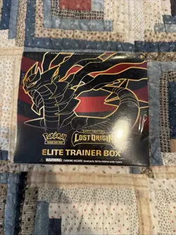 Pokemon TCG: Sword & Shield Lost Origin Elite Trainer Box - Plastic Seal Torn 820650850714 - Image 1