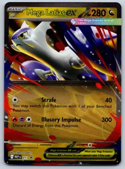 Mega Latias ex MEP 011 Exclusive Collection Promo Mega Latias Ex Box NM - Image 1