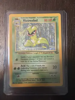 Pokemon TCG Victreebel Holo Rare Unlimited Jungle 14/64 Vintage 1999 - Image 1