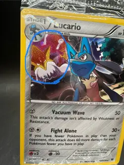Pokemon XY Knockout Lucario 63 Sealed Promo Cosmos W/ Mega Alakazam Cameo!! - Image 3