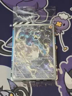 Pokemon TCG Black Bolt ETB Thundurus SVP 209 Promo *SEALED* - Image 1
