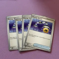 x4 Energy Switch 115/132 - Mega Evolution - Pokemon - NM/M English - Image 1