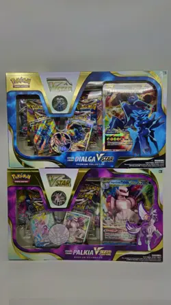 Pokemon Origin Forme Dialga Palkia VSTAR Premium Collection Box Set (1 Of Each) - Image 1