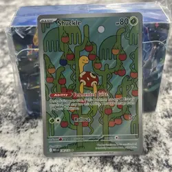 2025 Shuckle Mega Evolution 136/132 Special Illustration Pokemon TCG (NM-MT+) - Image 1