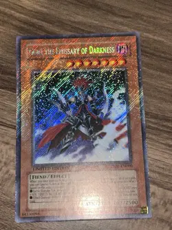 Yu-Gi-Oh! TCG Gorz the Emissary of Darkness Retro Pack 2 RP02-EN000 Secret Rare - Image 1