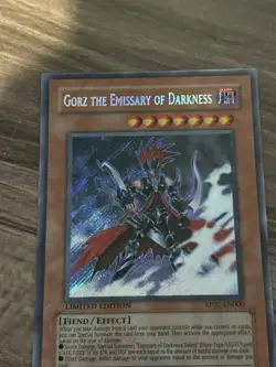 Yu-Gi-Oh! TCG Gorz the Emissary of Darkness Retro Pack 2 RP02-EN000 Secret Rare - Image 3