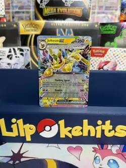 Jolteon EX 030/131 Prismatic Evolutions Double Rare Holo Card NM Condition - Image 1
