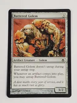 MTG Battered Golem (Fifth Dawn/Artifact/C) - BGM - Image 1