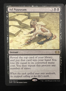 Ad Nauseam Double Masters Regular LP MTG - Image 1