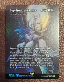 Sephiroth, The Savior Atraxa, Grand Unifier (Showcase) Final Fantasy Foil NM - Image 1
