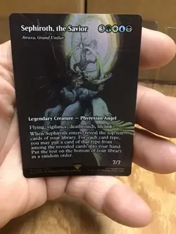 Sephiroth, The Savior Atraxa, Grand Unifier (Showcase) Final Fantasy Foil NM - Image 5