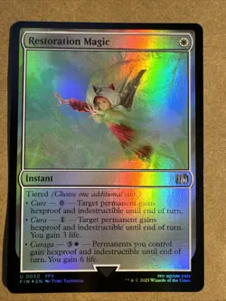 Restoration Magic Final Fantasy Foil - Image 1
