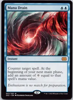 Mana Drain 57 Double Masters 2022 NM MTG - Image 1