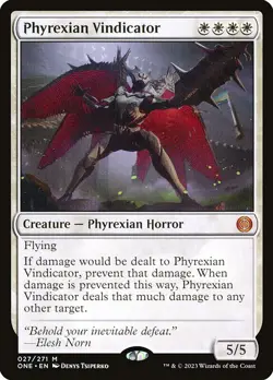1x Phyrexian Vindicator NM Eng MTG - Phyrexia: All Will Be One - Image 1